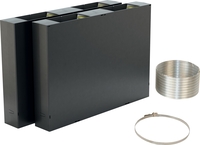 Siemens LZ21WWI17 Recirculatiemodule - Zwart/Zilver