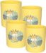 Plasticforte Verre incassable - 4x - Plastique - 350 ml - Rose - Enfants