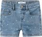 NAME IT Meisjes NMFSALLI SLIM DNM SHORTS 3555-ON NOOS Bermuda shorts