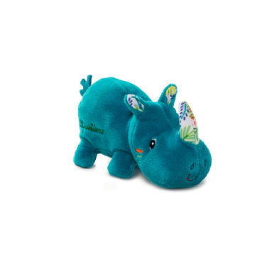 Lilliputiens Minifiguur Neushoorn Marius - Turquoise