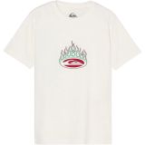 Quiksilver Flaming T-shirt met korte mouwen wit 8 jaar jongen