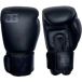 JOYAGEAR Gants de kickboxing de qualité supérieure - Noir - 400 g - Fabriqués à la main en Thaïlande - En cuir - Pour arts martiaux - Kickboxing Muay Thai - Gants de boxe - Gants de boxe Joya Fight