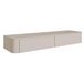 Selsey Hangend tv-meubel 140 cm, minimalistische tv-kast in mat kasjmier, met opbergruimte, elegant tv-meubel voor woonwand, woonkamer, MDF en spaanplaat, kasjmiergrijs