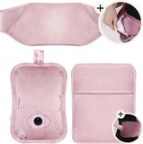 STAUS&BACH Bellune Elektrische kruik met hoes - Dusty Pink