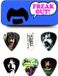 Zapp-T02 Jim Dunlop Zakk Wylde Plectrums - Medium - 0.73 mm - Meerkleurig - Pick Tin 6 Stuks