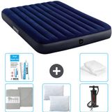 Intex Luchtbed - 2-Persoons - 152 x 203 x 25 cm - Blauw