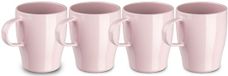 Plasticforte Gobelets - 6 pièces - Plastique - Rose - 300 ml