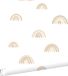 ESTAHome behang regenboogjes beige en wit - 53 cm x 10.05 m