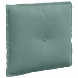 vidaXL Rugkussen Zeegroen 50 x 45 cm Corduroy stof