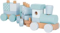 Small Foot Houten Trein Blauw