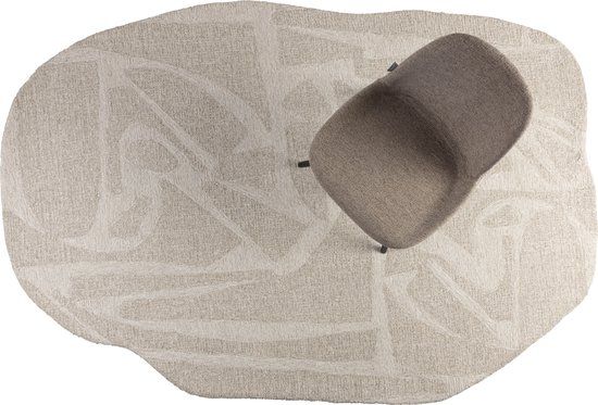 Zuiver Forms Vloerkleed - Wit