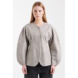 TOPSHOP getailleerde blazer - grijs