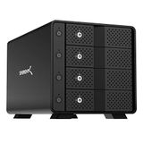 Sabrent USB 3.2 4-weg 3,5" SATA-dockingstation zonder lade voor harde schijf (DS-SC4B)