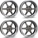Borbet 4 Borbet jantes DB8GT, 8.5x18 ET30, 5x100, adaptées pour Audi A1, A3, S1, S3, TT. Jantes en aluminium