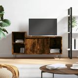 Maison Exclusive - Meuble TV en chêne fumé, 100x35x55 cm, en panneau de particules