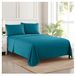 Sweet Home Collection Teal Twin XL 3 Piece Deep Pocket Sheet Set