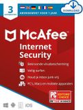 McAfee Internet Security 2020 | 3 Apparaten - 1 jaar | Windows - Mac - Android - iOS