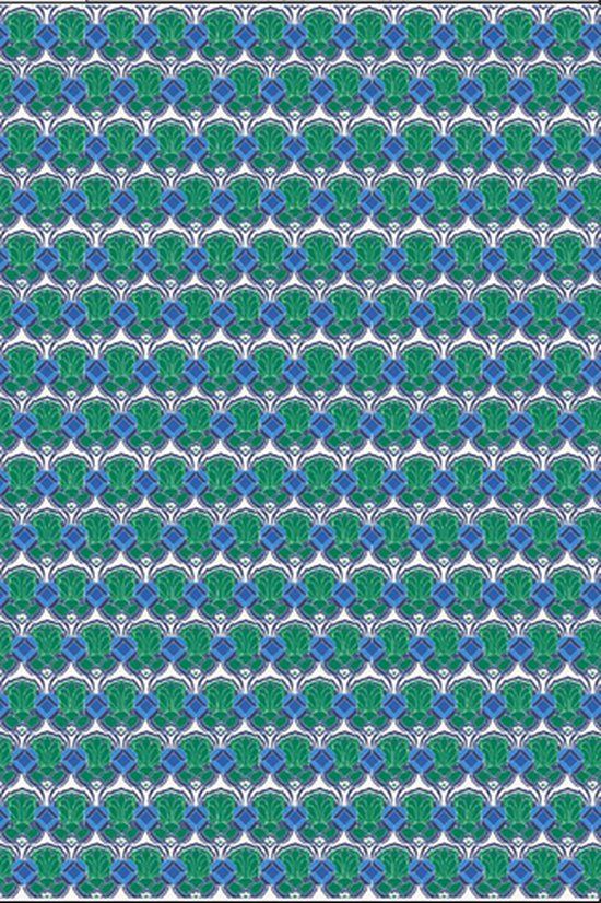 Decopatch papier retro bloemenprint