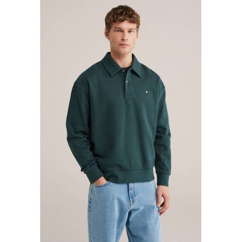 WE Fashion sweater groen