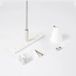 Powergear PRO-N147-W 48V Track Ceiling Mount Reinforcement with 1m Rod White