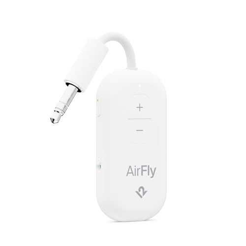Twelve South AirFly Pro 2 Bluetooth 5.0 zender/ontvanger voor tv/vliegtuig naar 2 draadloze hoofdtelefoons