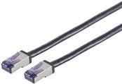 Lanview LVN-CAT6A-FLEX-7.5M Netwerkkabel Zwart 7,5 m S/FTP Cat6a