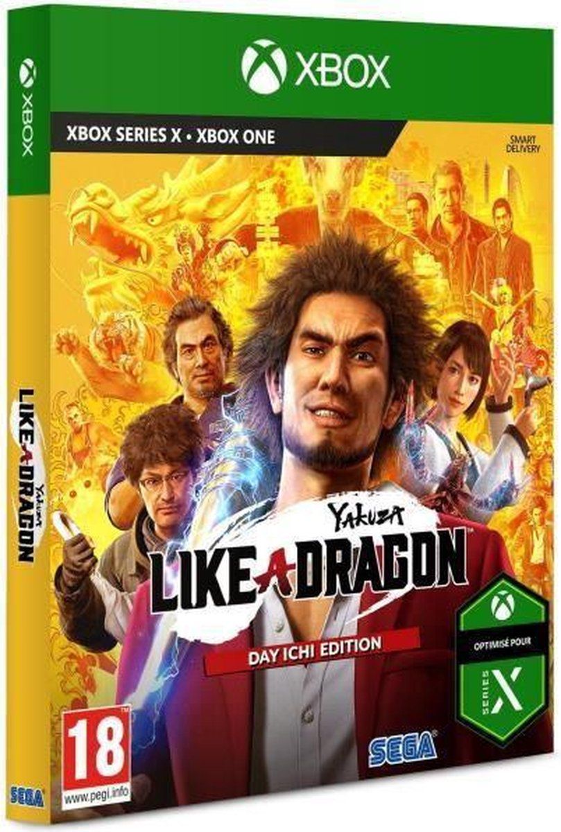 Koch Media Yakuza 7 Like a Drag. Day Ichi Edition Xbox One-game