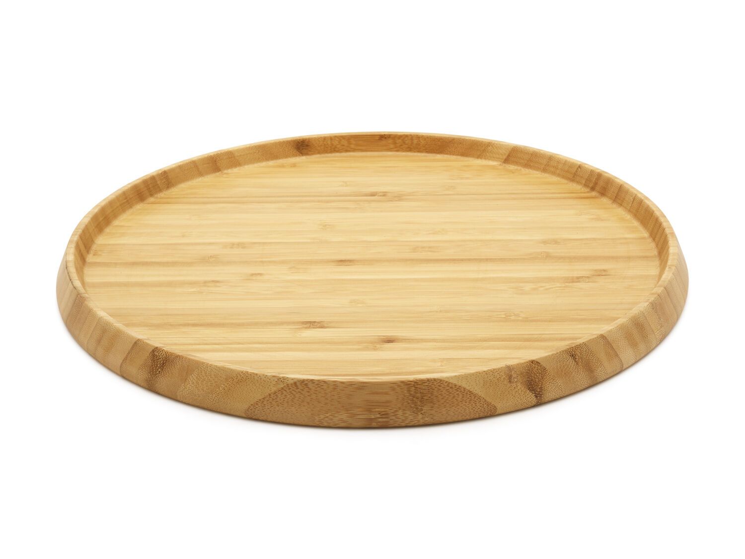 Bredemeijer Dienblad rond bamboe naturel Ø35x2cm