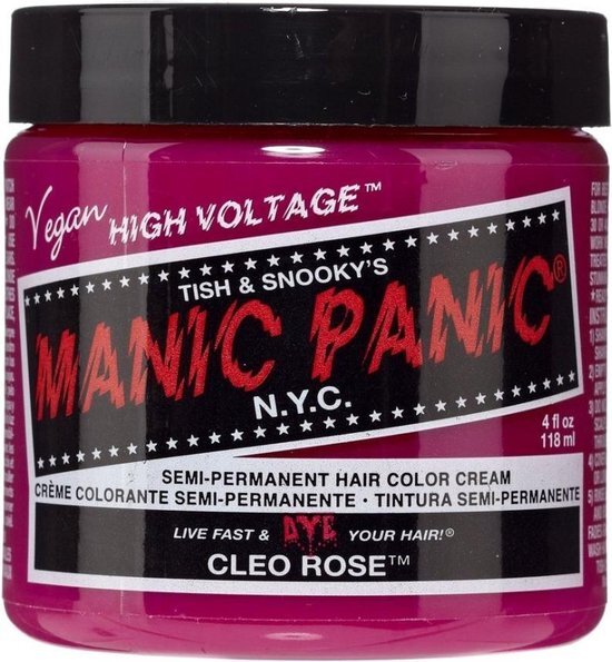 Manic Panic Classic Cleo Rose 118ml Ga voor een felgekleurde look