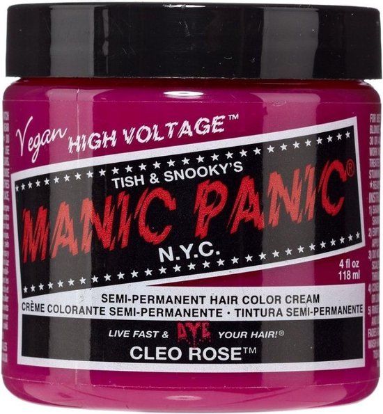 Manic Panic Classic Cleo Rose - Semi permanente haarverf - Roze - 118ml