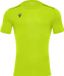 Macron Rigel Hero Shirt à manches courtes pour hommes - Jaune fluo | Taille : 3XL