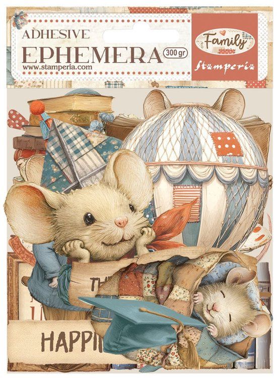 Stamperia - Family Ephemera (DFLCT72)