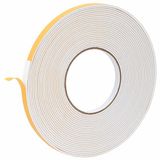 vidaXL Zelfklevende schuimtape Wit 10mm x 10m