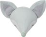 Tiamo Collection Foxy Fox Wanddecoratie - Wit/Grijs/Mintgroen