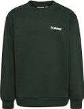 Hummel Hmljr Frame Crewneck Unisexe Enfants Coton Forest Night Taille 134