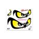 Quattroerre 837 sticker Occhi No Fear, 14 x 16 cm