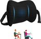 Unyqoos Ibenzoa® Ergonomisch Lendenkussen voor Rugondersteuning van Memory Foam voor Stoelen en Auto's, Ademend en Wasbaar
