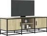 Maison Exclusive - Meuble TV en chêne Sonoma, 120x35x41 cm, en panneaux de particules et métal