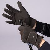 Harry's Horse Rijhandschoenen - Domy Suede Mesh - Bruin - L
