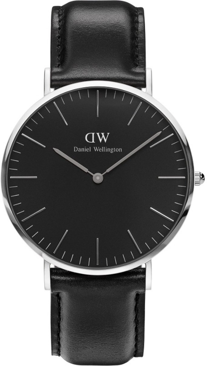 Daniel Wellington Classic Man Horloge Silver - St Mawes