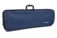 GEWA pure vioolkoffer donkerblauw/binnenkant fluweel lichtgrijs 4/4