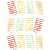 TIAKI Jeu de 12 spirales pour jouets pour chat