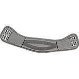 HKM leren zadelband -Beginner-9100, zwart, 50