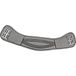 HKM leren zadelband -Beginner-9100, zwart, 50