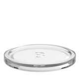 Bolsius Sous-verre en verre rond 110 transparent (1 pièce)