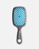 Unbrush AC0014GLB Universeel Paddle haarborstel Blauw, Grijs