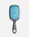 Unbrush AC0014GLB Universeel Paddle haarborstel Blauw, Grijs