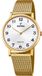 Festina F20022/5 Heren Polshorloge Analoog Roestvrij Staal Goudkleurig Zilverkleurig Saffierglas 5 ATM