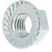 BRICOVIS Ecrou A Embase Crantée M8 Zingué Din 6923