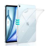 ESR Achterhoes voor iPad Air 11 inch M3 2025/M2 2024, iPad Air 6e/5e/4e generatie (2022/2020), slank en licht, vergeelt niet, transparante achterkant, ondersteunt Pencil Pro & USB-C